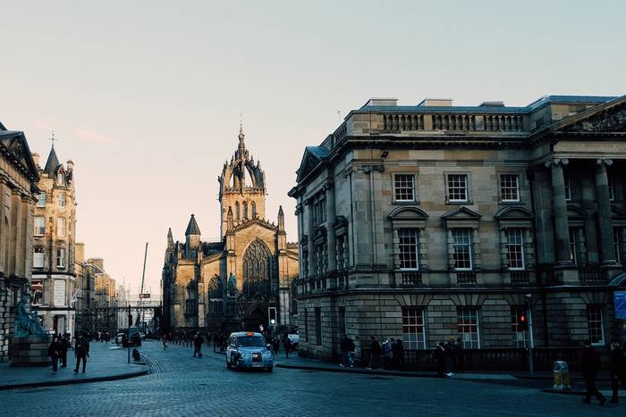 Around central Edinburgh