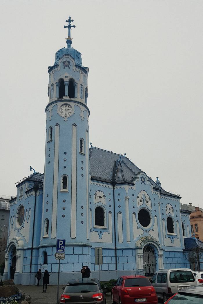 The famous 'Blue Church'