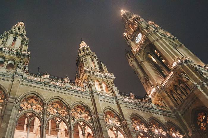 The Rathaus in Vienna