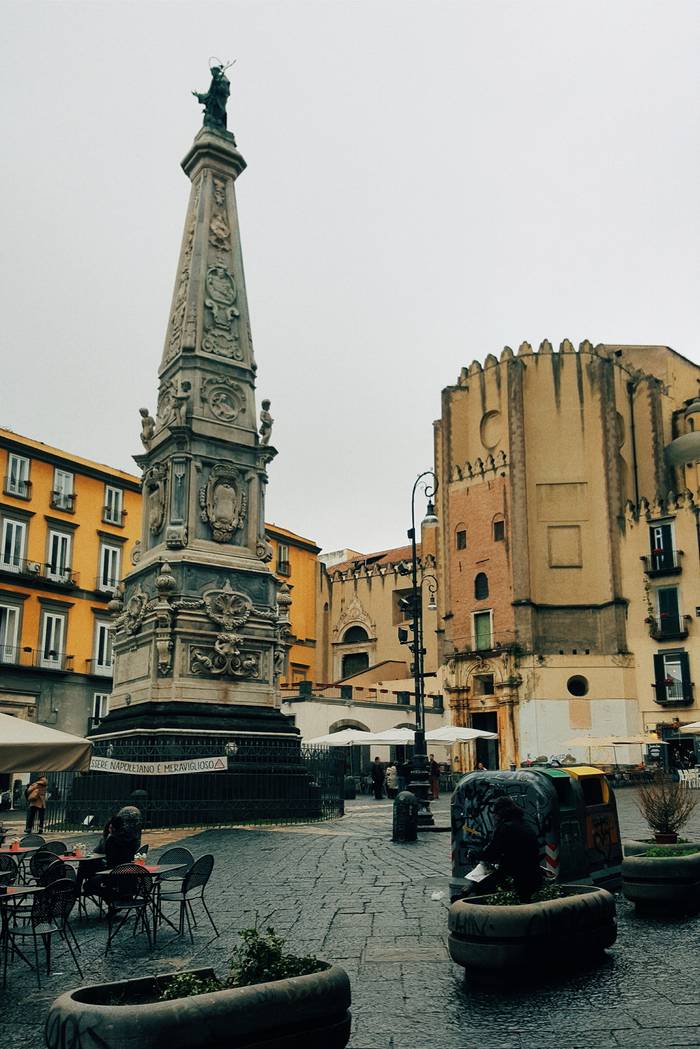The Piazza San Domenico Maggiore